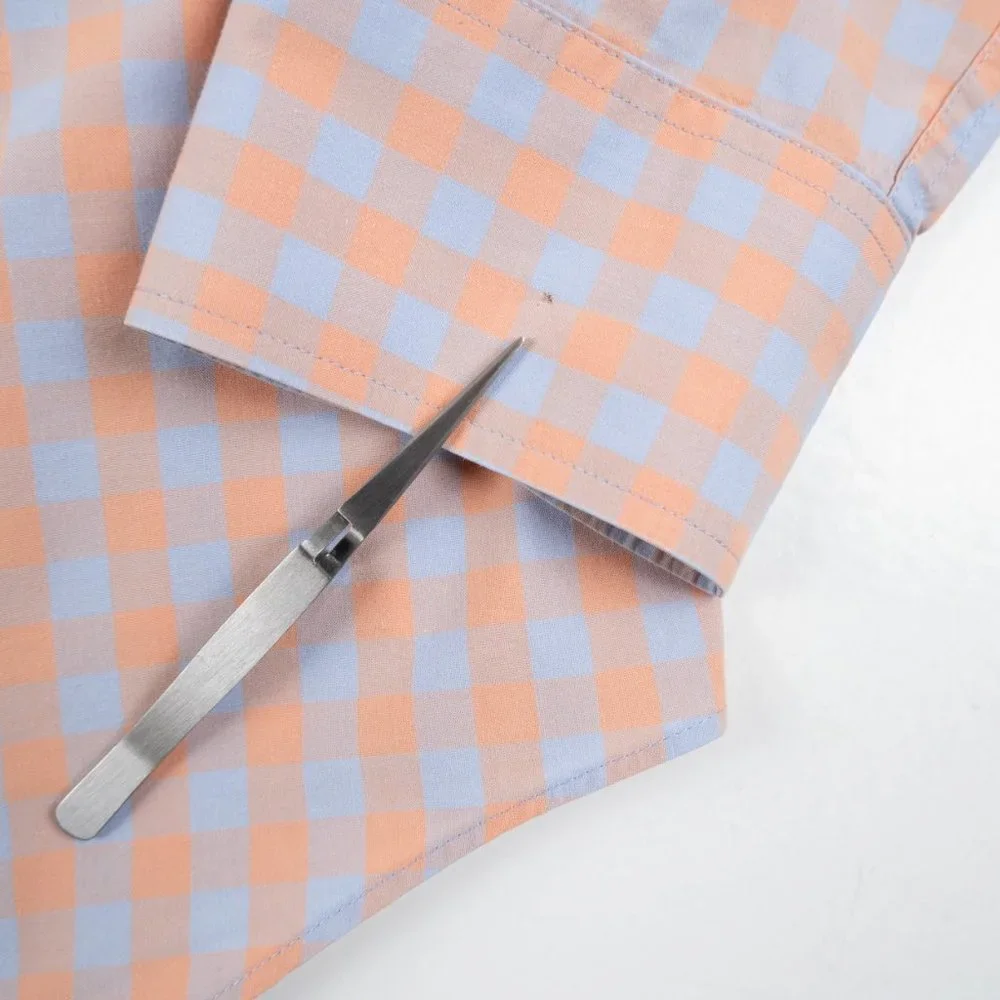 J. CREW Quality Woven Shirts Tailored by J.Crew light blue peach shirt s…